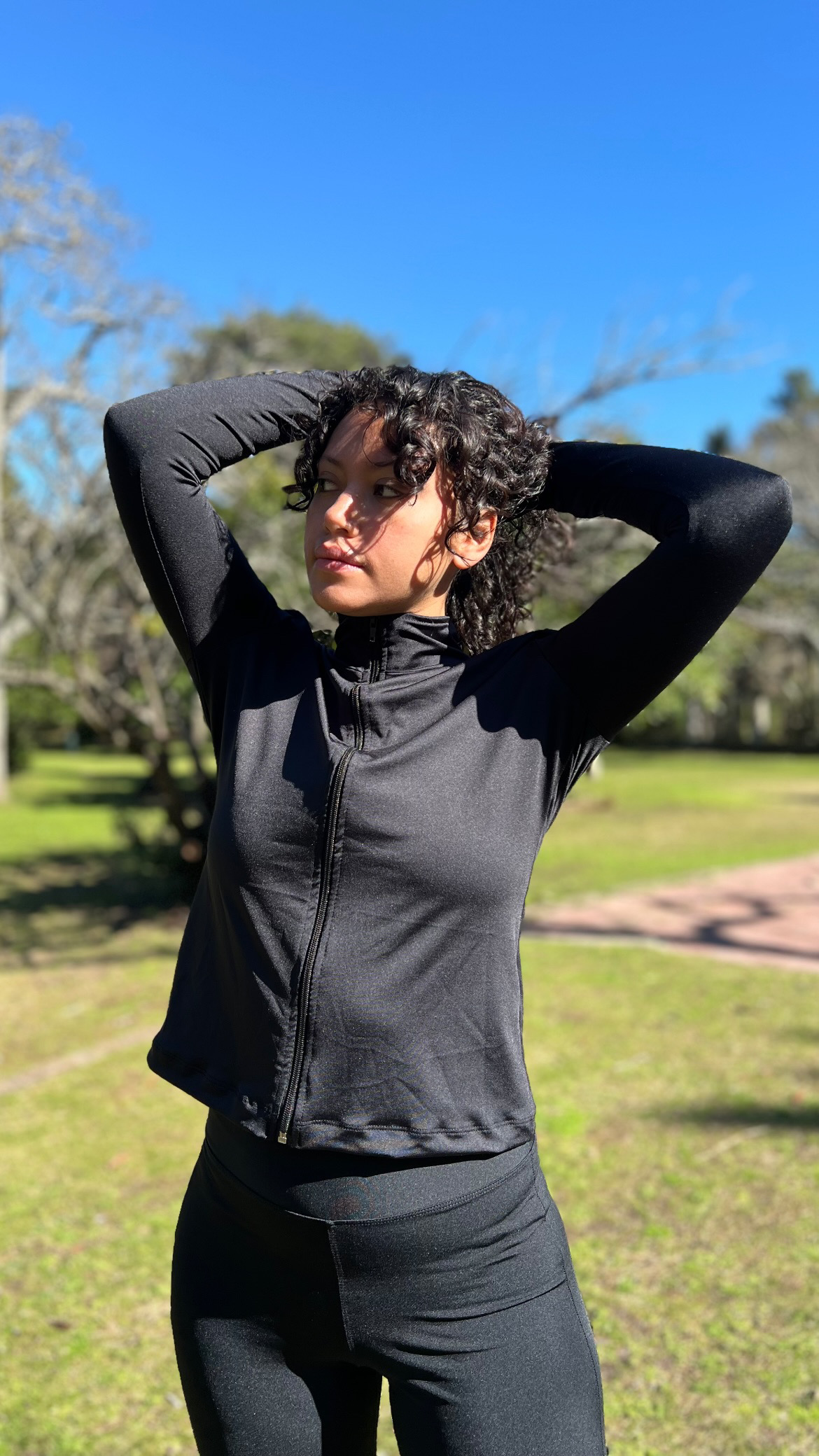 Campera Bloom Negro